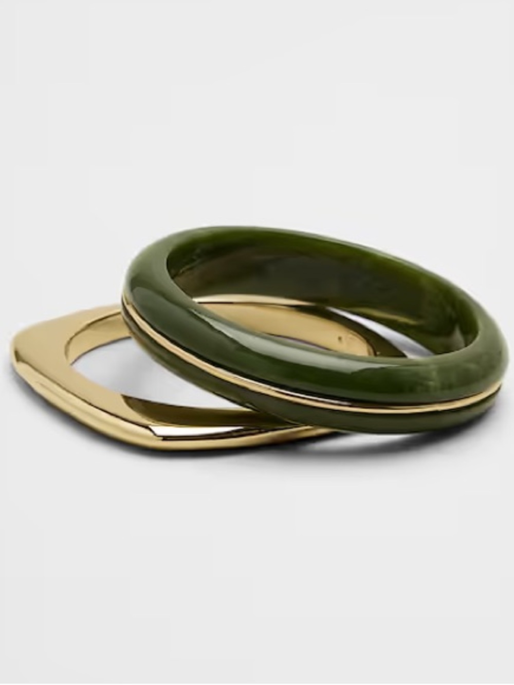 NWT BANANA REPUBLIC RESIN BANGLE SET